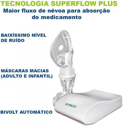 Imagem de Nebulizador compressor G-Tech Compact DC1 100V/240V