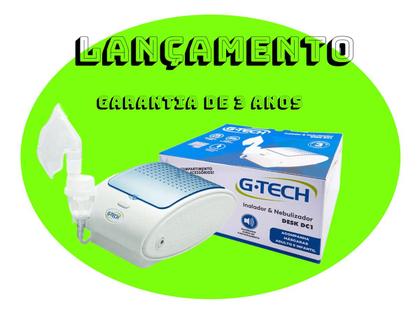 Imagem de Nebulizador E Inalador Bivolt Superflow Desk Dc1 G-tech