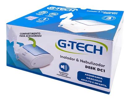 Imagem de Nebulizador E Inalador Bivolt Superflow Desk Dc1 G-tech