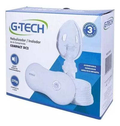 Imagem de Nebulizador Gtech de Ar Comprimido e Inalador uso Adulto Infantil