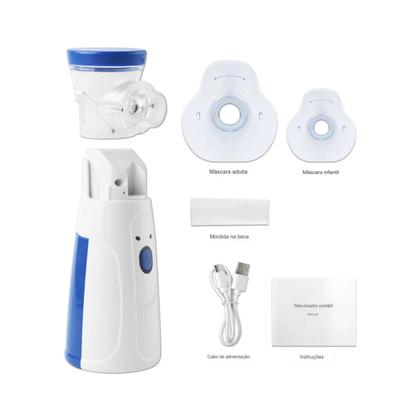 Imagem de Nebulizador Inalador Silencioso Portátil - Mesh