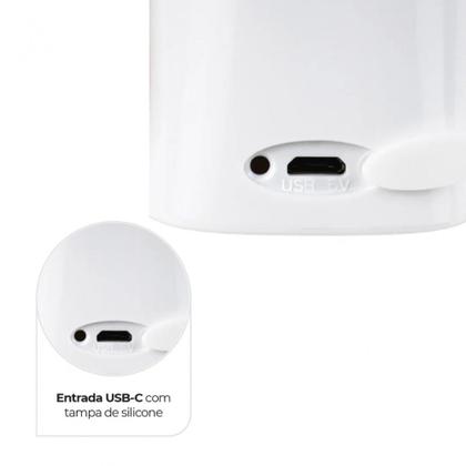 Imagem de Nebulizador Mesh Portátil Recarregável com Bateria de Lítio e USB-C Dellamed