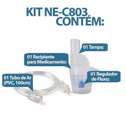 Imagem de Nebulizador Omron Com Tubo de ar 100cm+ Copo 7ml NE-C803