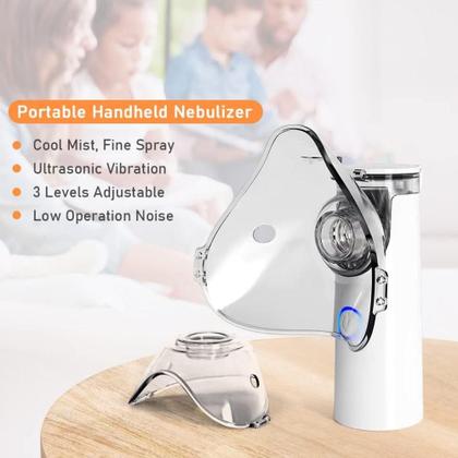 Imagem de Nebulizador portátil adulto criança vaporizador ultrassônico