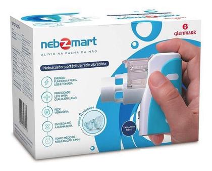 Imagem de Nebulizador Portátil de Rede Vibratória - Nebzmart - Glenmark