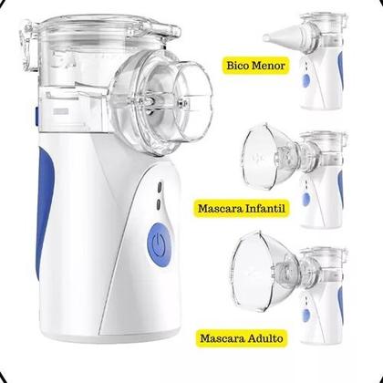 Imagem de Nebulizador Ultrassônico Ultrassônico para Toda Família com Alimentação USB