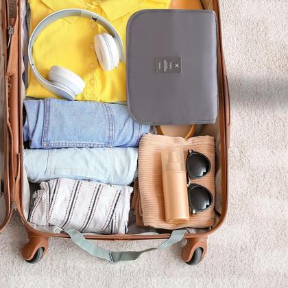 Imagem de Necessaire Feminina Com Gancho E Divisórias Organizadora