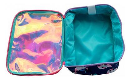 Imagem de Necessaire Grande Organizador Viagem Unicórnio Tennis Puket Azul-marinho Uni Tennis