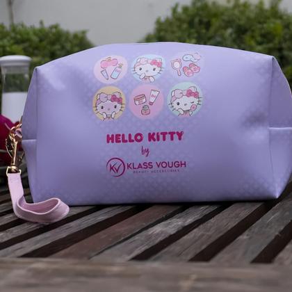 Imagem de Necessaire Hello Kitty Klass Vough Estampada Lilás Kchk-04L