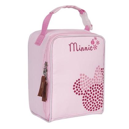 Imagem de Necessaire Infantil Térmica Decorada Minnie Rosa com Divisórias