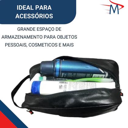 Imagem de Nécessaire Masculina Executiva Com Case Organizadora Grande