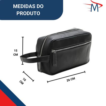 Imagem de Nécessaire Masculina Premium Executiva Acessórios de Higiene