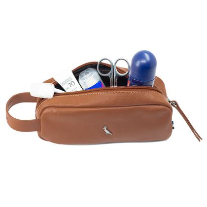 Imagem de Necessaire Masculina Reserva Go Oslo Couro Com Zíper Para Viagem Original