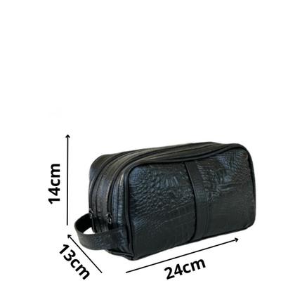 Imagem de Necessaire Multiuso com Divisórias Em Couro Paris Viccina