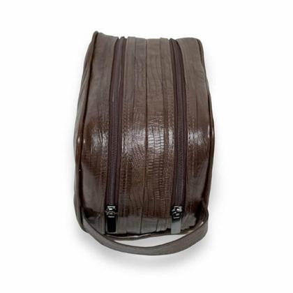 Imagem de Necessaire Multiuso com Divisórias Em Couro Paris Viccina