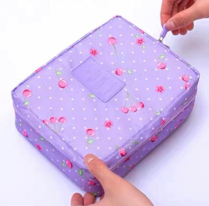 Imagem de Necessaire Para Maquiagem Estampada Com divisórias Y3926