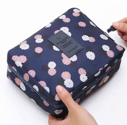 Imagem de Necessaire Para Maquiagem Estampada Com divisórias Y3926