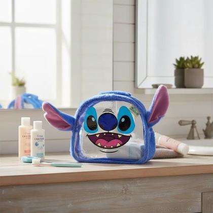 Imagem de Necessaire Plush Com Máscara De Dormir Stitch - ZonaCriativa