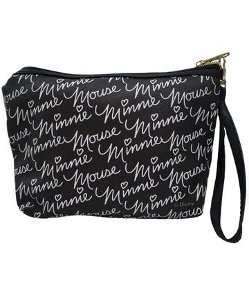 Imagem de Necessaire Preto Assinatura Rosto Minnie - Disney