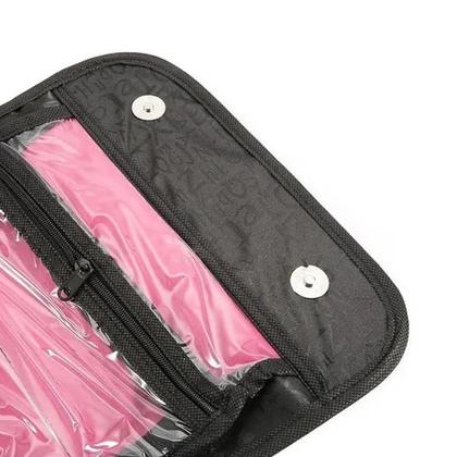 Imagem de Necessaire Viagem Maleta Frasqueira Organizador Maquiagem Cosméticos Portátil Feminina Masculina