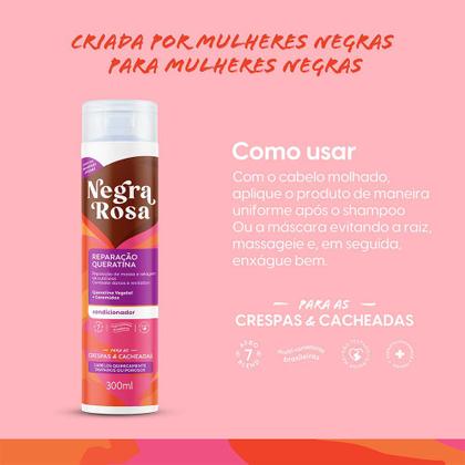 Imagem de Negra Rosa Reparação de Queratina Condicionador