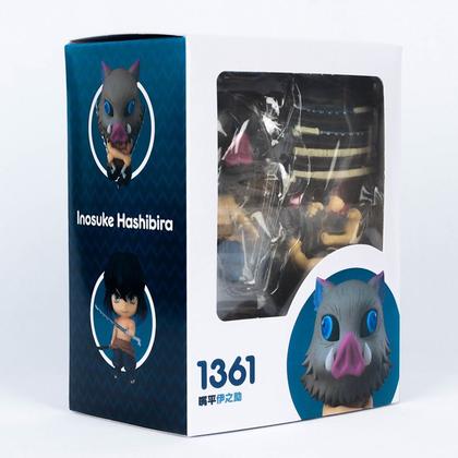 Imagem de Nendoroid Inosuke Hashibira Action Figure Articulado Anime Demon Slayer Boneco Kimetsu No Yaiba Com Acessorios Moveis
