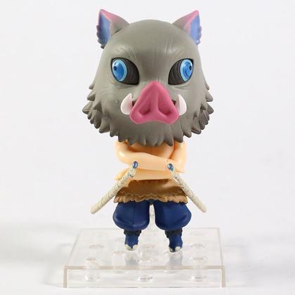 Imagem de Nendoroid Inosuke Hashibira Action Figure Articulado Anime Demon Slayer Boneco Kimetsu No Yaiba Com Acessorios Moveis