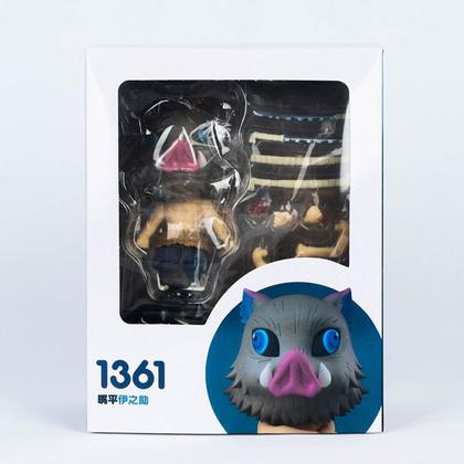 Imagem de Nendoroid Inosuke Hashibira Action Figure Articulado Anime Demon Slayer Boneco Kimetsu No Yaiba Com Acessorios Moveis