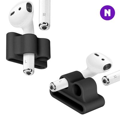 Imagem de NERDCASE, Suporte para Fones, Pulseira Smartwatch, Silicone Preto