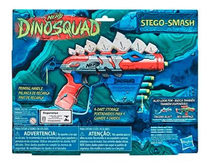 Imagem de Nerf Hasbro Lançador Dino Stego Smash - F0806