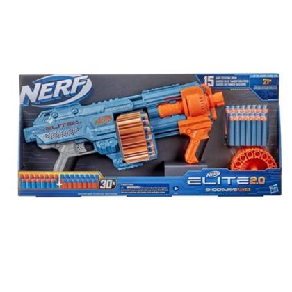 Imagem de Nerf Lançador Elite 2.0 Shockwave Rd-15 - E9531 - Hasbro 630509962990