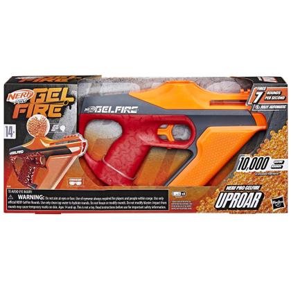 Nerf Pro Gelfire Uproar - Blaster Automático 150 FPS com 10.000
