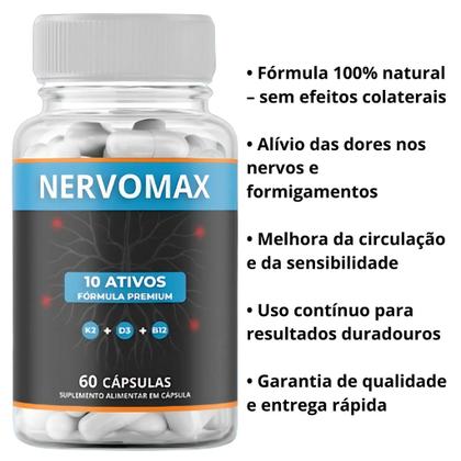 Imagem de Nervomax Original 60 Cápsulas Formula Premium Oficial