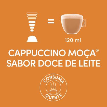 Imagem de NESCAFÉ DOLCE GUSTO Cappuccino Moça Doce de Leite 10 cápsulas
