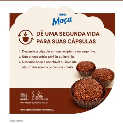 Imagem de NESCAFÉ DOLCE GUSTO Moça Brigadeiro 10 cápsulas