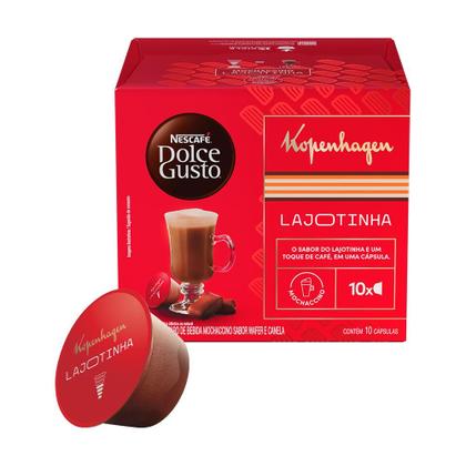 Imagem de NESCAFÉ DOLCE GUSTO Mochaccino Lajotinha Kopenhagen - 10 CÁPSULAS