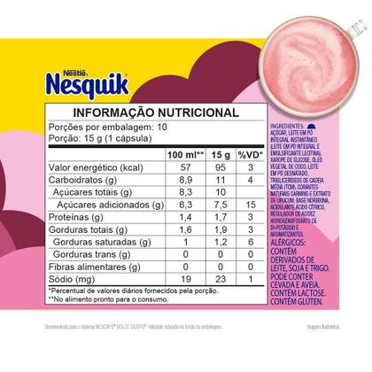 Imagem de NESCAFÉ DOLCE GUSTO Nesquik 10 cápsulas