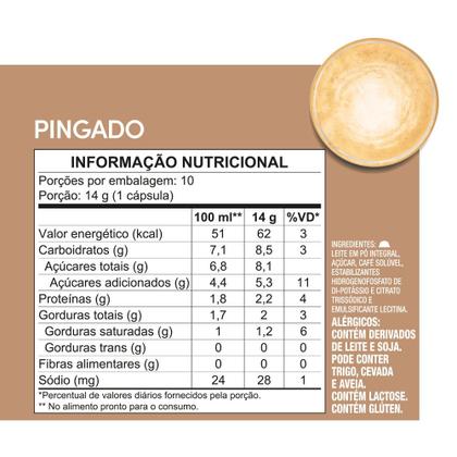 Imagem de NESCAFÉ DOLCE GUSTO Pingado 10 cápsulas