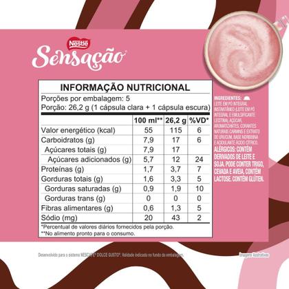 Imagem de NESCAFÉ DOLCE GUSTO Sensação 10 cápsulas