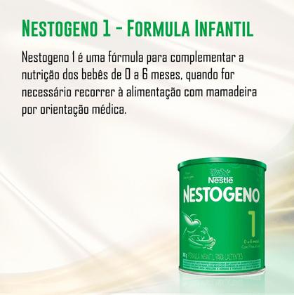 Imagem de Nestogeno 1 Nestle Fórmula Infantil 0-6 Meses 800g