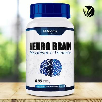 Imagem de Neuro brain magnesio l-treonato 500mg 90cps fitoprime