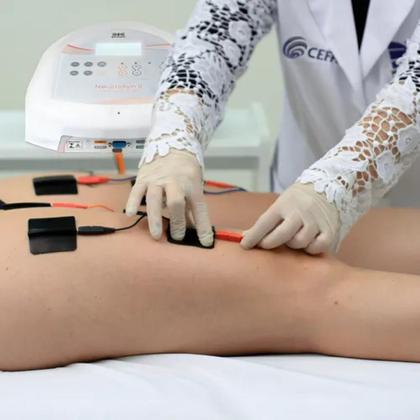 Imagem de Neurodyn II Ibramed 4 Canais Eletroestimulador TENS FES Russa para Fisioterapia Bivolt