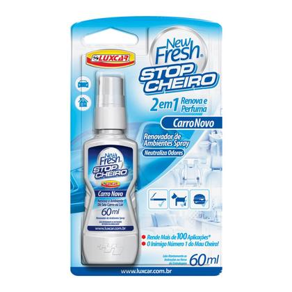 Imagem de Neutralizador de Odores New Fresh Stop Cheiro 60ml - Luxcar
