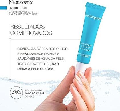 Imagem de Neutrogena Hydro Boost Gel Creme Hidratante para Área dos Olhos 15g
