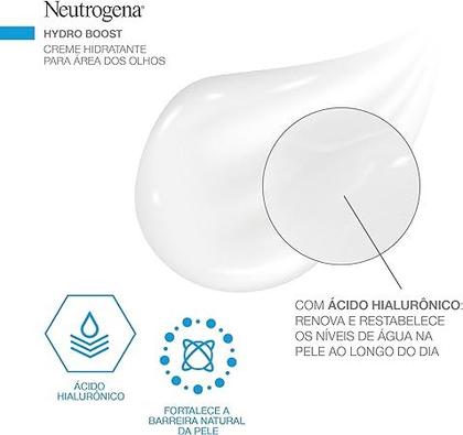 Imagem de Neutrogena Hydro Boost Gel Creme Hidratante para Área dos Olhos 15g