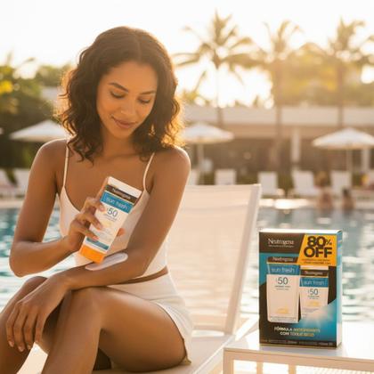Imagem de Neutrogena Sun Fresh Protetor Solar FPS50 200ml Neutrogena Sun Fresh Protetor Solar FPS50 120ml