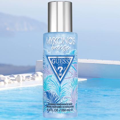 Imagem de Névoa Corporal Guess Mykonos Breeze Shimmer - 8,4 onças