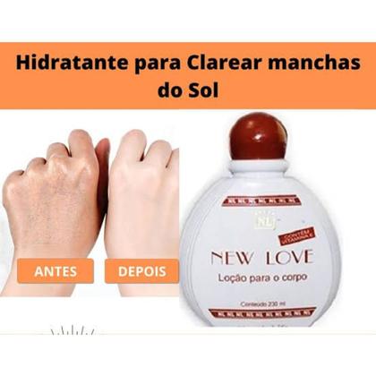 Imagem de New Love Creme Loção Hidratante Para o Corpo 230ml Original Nawts Life