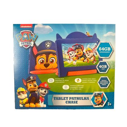 Imagem de New Tablet Infantil Multilaser Patrulha Canina 4GB Ram 64GB 