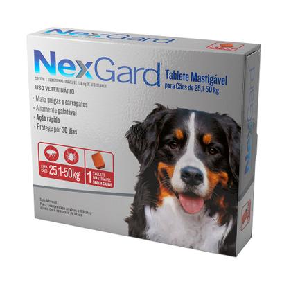 Imagem de Nexgard Antipulgas E Carrapatos Cães 25,1 A 50kg